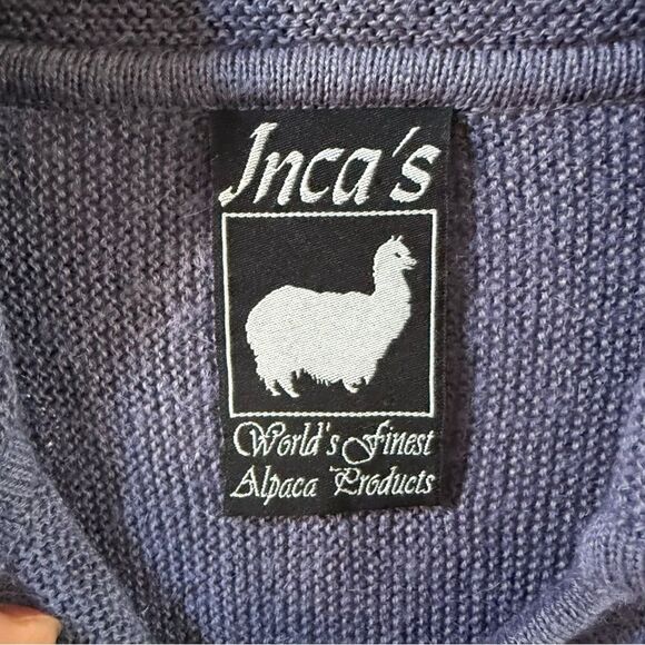 Inca’s World’s Finest Alpaca Products Alpaca Knit Jacket M - Picture 10 of 12
